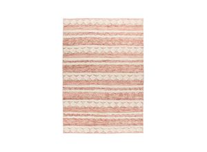 Teppich Bohist 225 Rosa / Creme