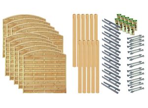 TETZNER & JENTZSCH Zaunkomplettset - 
