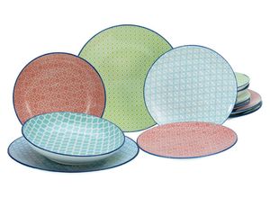 Creatable Mediterran Geschirr-Set