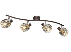 Globo Lighting - INDIANA - Strahler Metall bronzefarben, 4x E14