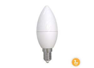 LED-Leuchtmittel, Kerze E14 - 7er-Set