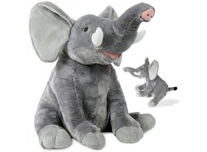 Monzana Kuscheltier Elefant - 90cm