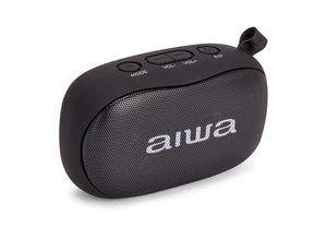 Aiwa BS-110BK Mini Bluetooth Lautsprecher mit Karabiner 10W