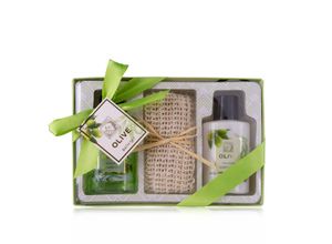 accentra Badeset OLIVE in Geschenkbox