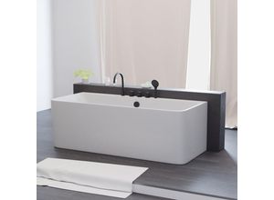 TroniTechnik Freistehende Badewanne Acrylbadewanne Standbadewanne Saria 170cm x 80cm x 58cm