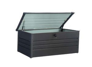 Aufbewahrungsbox 550 L Metall-Aufbewahrungsbox, ca. 165 x 70 x 62 cm - Anthrazit