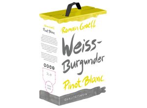 Roman Graeff Weissburgunder Pinot Blanc Rheinhessen QBA Trocken 3l