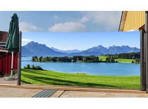 Westerholt Seitenmarkise mit Fotodruck Berge 1,6x3m, rechts - Auszug links