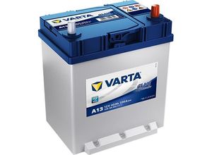 Varta Blue Dynamic 5401250333132 Autobatterien, A13, 12 V, 40 Ah, 330 A