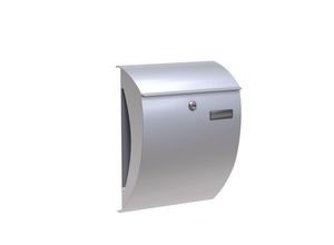 BASI Briefkasten - BK 2000 - Stahl Silber