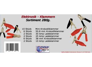 Elektronik Klammer Set 28tlg.