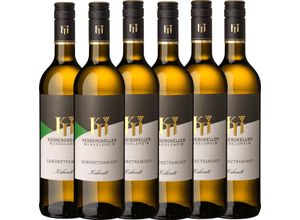 Lauffener Weingärtner Käsbergkeller Mundelsheim Gewürztraminer Kabinett lieblich 0,75l - 6er Karton