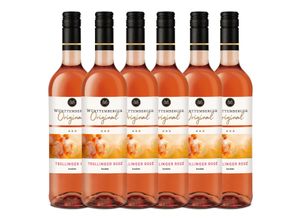 Württemberger Original Trollinger Rosé Qualitätswein trocken 0,75L 6er Karton