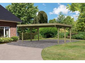 Woodfeeling Doppelcarport Classic 1A