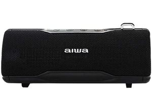 Aiwa BST-500BK schwarz Bluetooth Lautsprecher Boombox TWS, IP67, 12W, Hyperbass, Freisprechfunktion