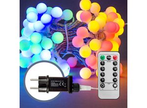 X4-LIFE LED Kugeln Lichterkette RGB