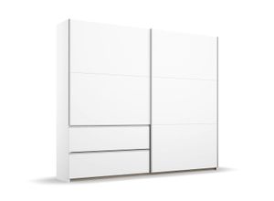 rauch Kleiderschrank Schwebetürenschrank Sevilla mit 2 Schubkästen 218 cm Breit