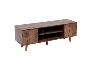 Happy Home TV Schrank Sideboard Kommode HWB12-HOL Holz