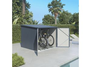 Fahrradgarage-/Fahrradhaus-/Fahrradbox, ca. 203 x 198 x 157 cm