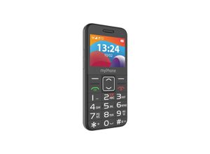 Halo 3 LTE Mobiltelefon, 1400 mAh, 4G LTE, SOS-Taste und Taschenlampe Schwarz