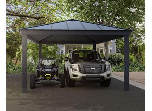 Carport Colorado 14x20 Alu Grau 426x612cm