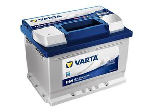 Varta Blue Dynamic 5604090543132 Autobatterien, D59, 12 V, 60 Ah, 540 A