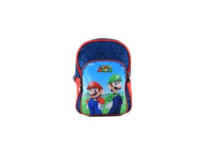 Disney Super Mario und Luigi Rucksacktasche 42x31x15cm Schultasche Kindertasche Freizeittasche