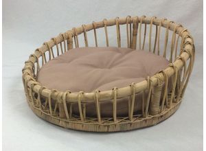 Rohrschneider Heimtier-Rattansofa Banja