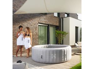 Home Deluxe Outdoor Whirlpool SPLASH - Beton - 6 Personen