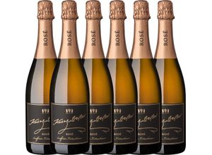 Lauffener Weingärtner Lauffener Katzenbeißer Schwarzriesling Rosé Sekt b.A. trocken 0,75l - 6er Karton