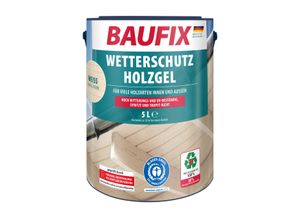 Baufix Wetterschutz-Holzgel weiß