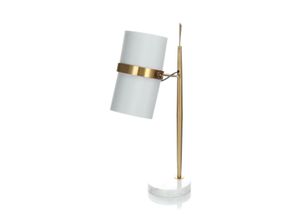 Kayoom Tischlampe Novum 210 Weiß / Gold