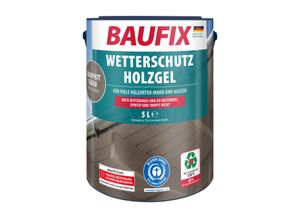 Baufix Wetterschutz-Holzgel graphitgrau