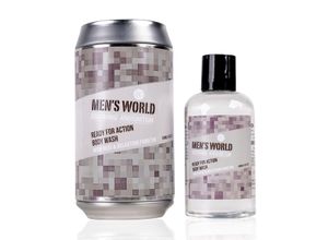 accentra Body Wash MEN'S WORLD in Flasche in Spardose