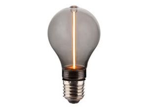 LED Filament Leuchtmittel, LINE, Smoke, E27, 2W, 40lm, 1800K, dimmbar