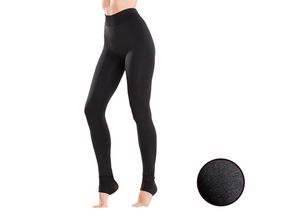 Winter-Leggings für Damen, 100 den - mit Fersensteg