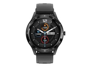 Smartwatch FW43 Cobalt 2 Armbanduhr 1,28 TFT Gesundheitsfunktionen Schwarz