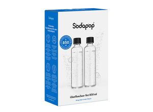 SODAPOP Glasflaschen 0,85L 2er-Set für Logan