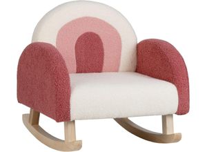 COSTWAY Kindersofa Kinder Schaukelstuhl