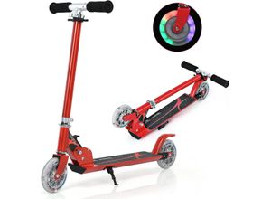 Costway Kinder Roller mit LED Rädern