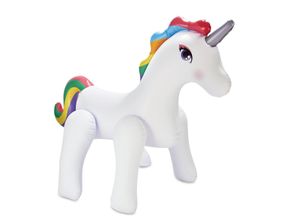 Summer Waves Kinder Wassersprinkler Einhorn bunt 284x127x211 cm