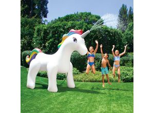 Summer Waves Wassersprinkler Zebracorn bunt 157x94x157 cm