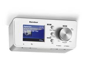 Kärcher RA 2035D Unterbauradio mit DAB+ / UKW-Radio (je 20 Senderspeicher) & Bluetooth