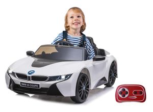 JAMARA-460633-Ride-on BMW I8 Coupe weiß 12V