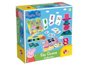 Lisciani 86429 - Peppa Wutz Spielesammlung Lernspiele Gedächtnis Entwicklung lernen Kinder Pig