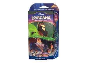 Ravensburger Disney Lorcana Himmelsleuchten - Starter Deck Smaragd und Stahl