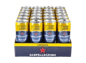 San Pellegrino Limonata 0,33 Liter Dose, 24er Pack