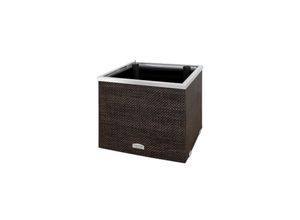 Dynamic24 Polyrattan Pflanzgefäß mit Selbstbewässerung