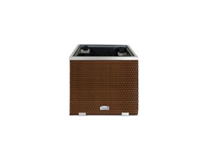 Dynamic24 Polyrattan Pflanzgefäß mit Selbstbewässerung