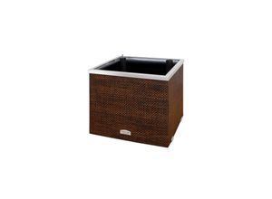 Dynamic24 Polyrattan Pflanzgefäß mit Selbstbewässerung
